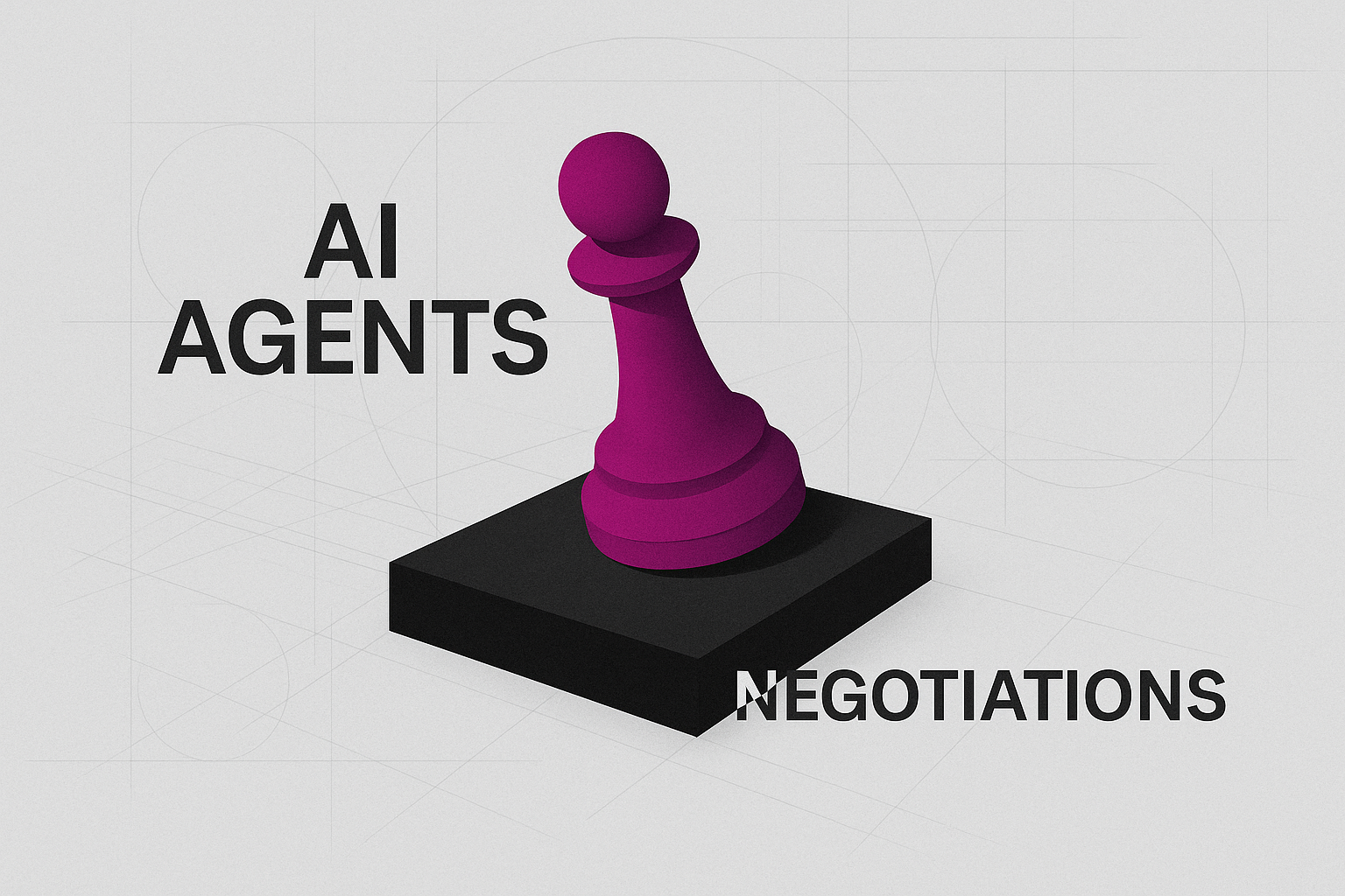 Diagrama abstrato mostrando um agente de IA conectado a nós de regras comerciais formais e informais, com algumas conexões destacadas em vermelho indicando inconsistências amplificadas