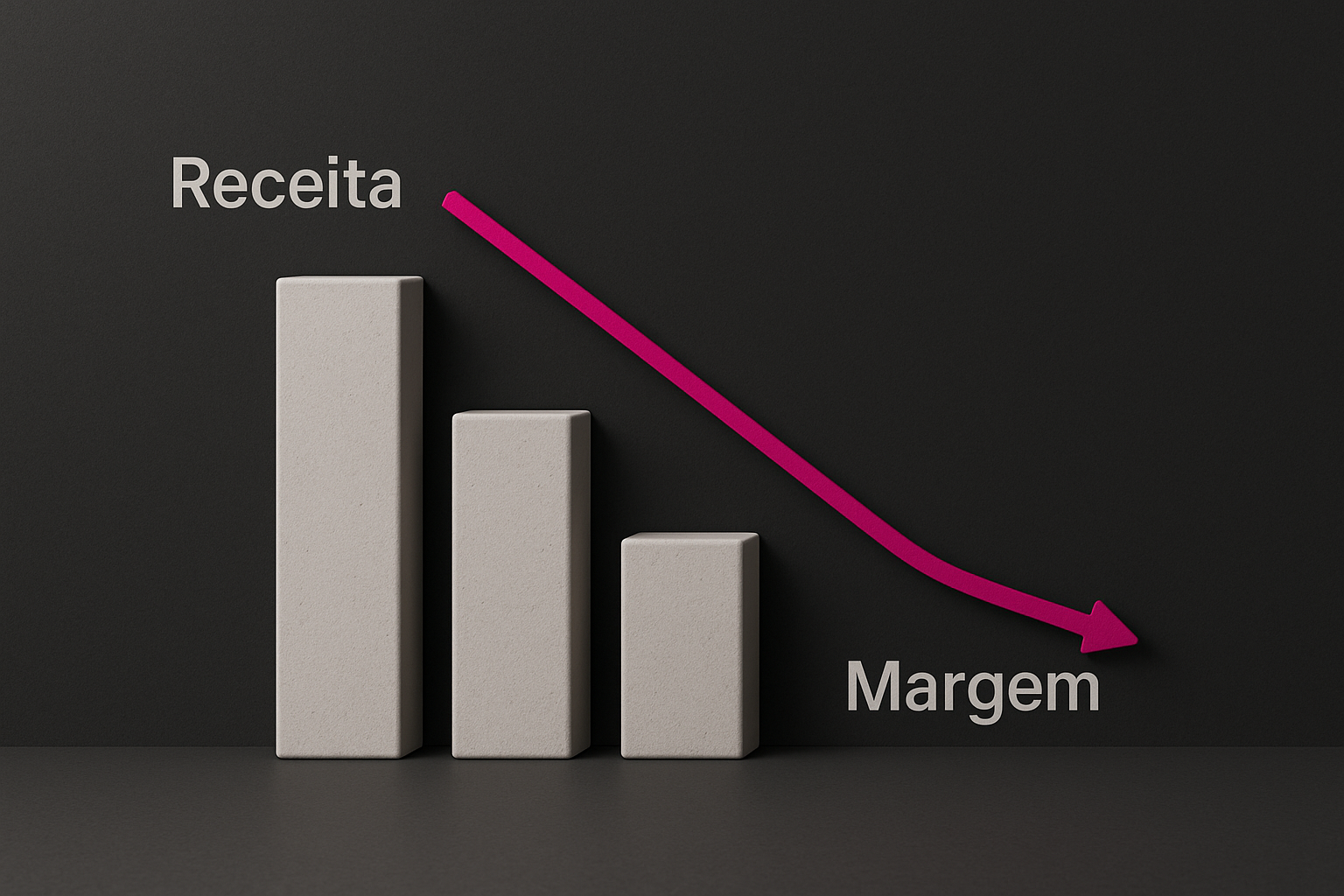 Margem industrial pressionada por processos manuais e decisões comerciais não governadas